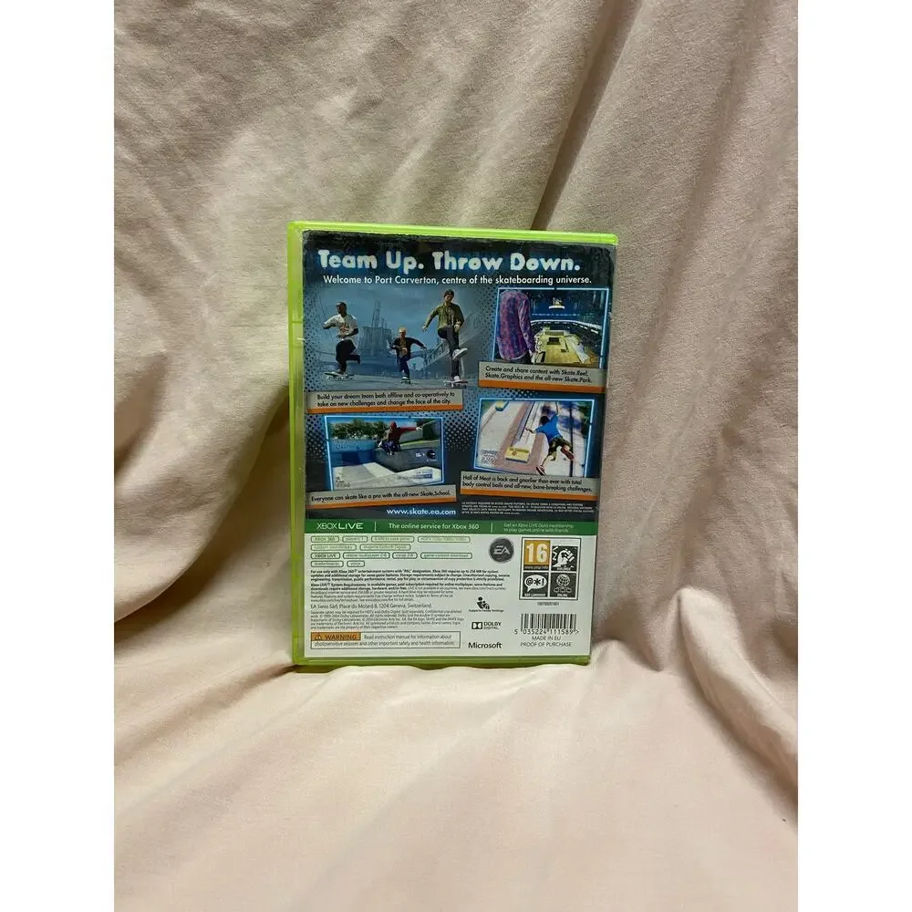 Skate 3 Classic Edition (Microsoft Xbox 360, 2014) Complete PAL